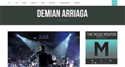Desktop Screenshot of demianarriaga.com